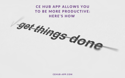CE Hub App Allows Mental Health Professionals to Be More Productive: Here’s How