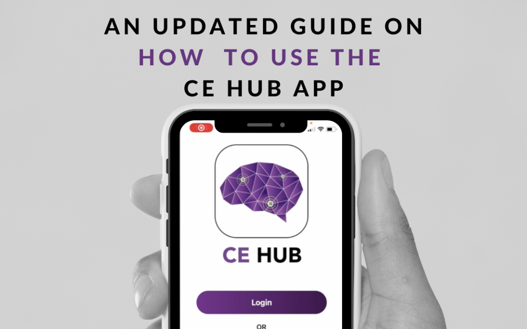 An Updated Guide on How to Use The CE Hub App by Lani Chin